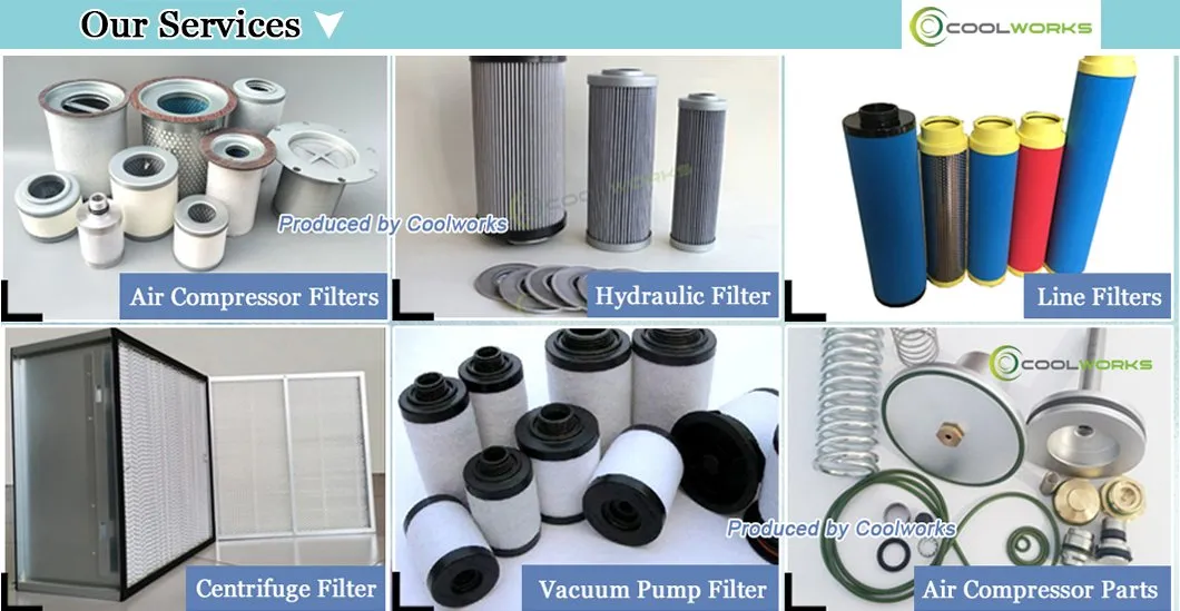 1621865100 Air Compressor Air Oil Separator Filter Spare Parts Screw Compressor Filtration Atlas Copco Replaced Filter