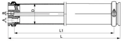 2.5 Inch 1000psi 2540 4040 8040 RO Membrane Housing Ss Housing FRP Housing