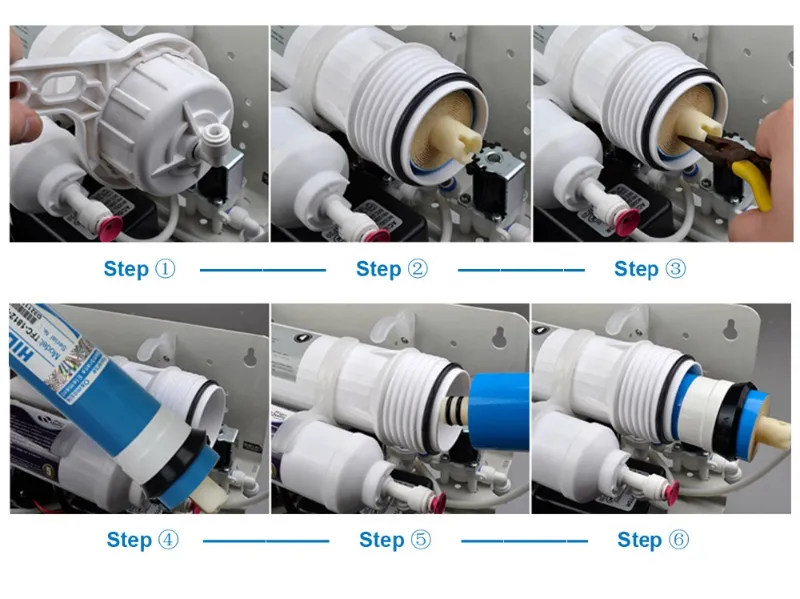 2.5 Inch 1000psi 2540 4040 8040 RO Membrane Housing Ss Housing FRP Housing
