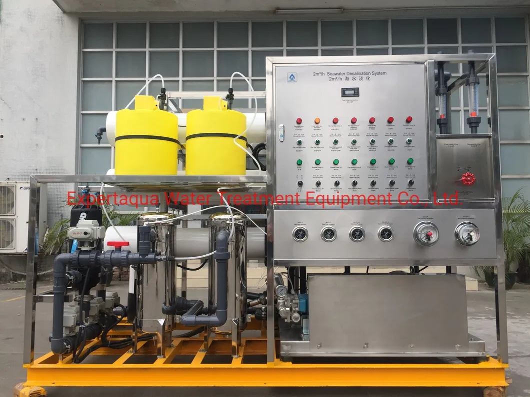 2m3/H Island Sea Water Reverse Osmosis Desalination Plant