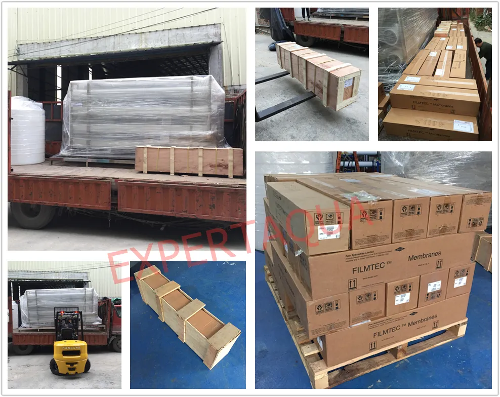 2m3/H Island Sea Water Reverse Osmosis Desalination Plant