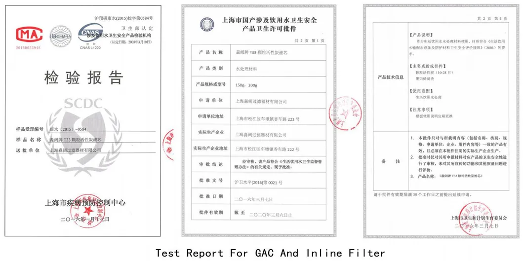 3 Sediment String Wound Filter for Chemical Industry