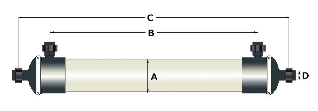 4 Inch UF Membrane for Water Treatment (KH-UF-6040W-PVDF)