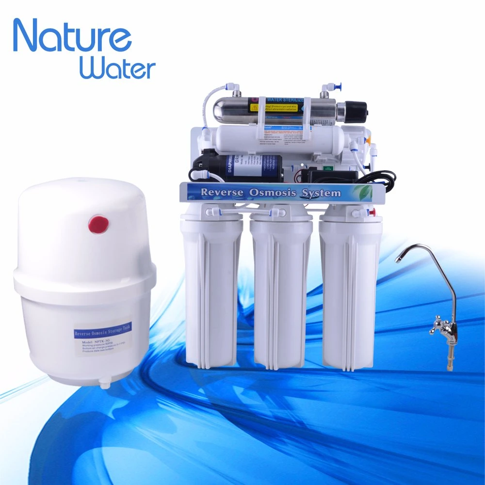 7 Stage RO System Water Filter with Ultraviolet Sterilizer