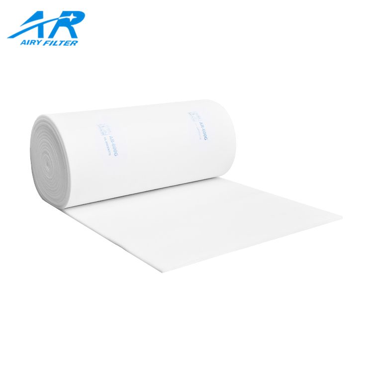 Airy Factory Price Ceiling Filter Roll Spray Booth with Synthetic