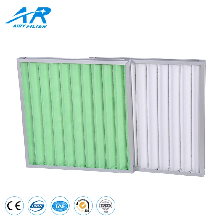 Ar-Kx-G3 Aluminium Frame Washable Waved Panel Air Filter
