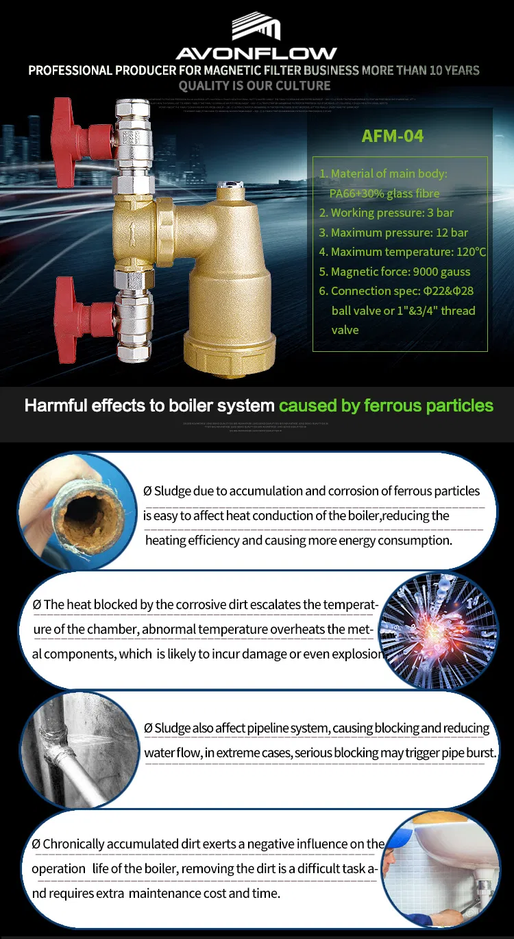 Avonflow 9000 Gauss Home Pure Water Filter (AFM-04)