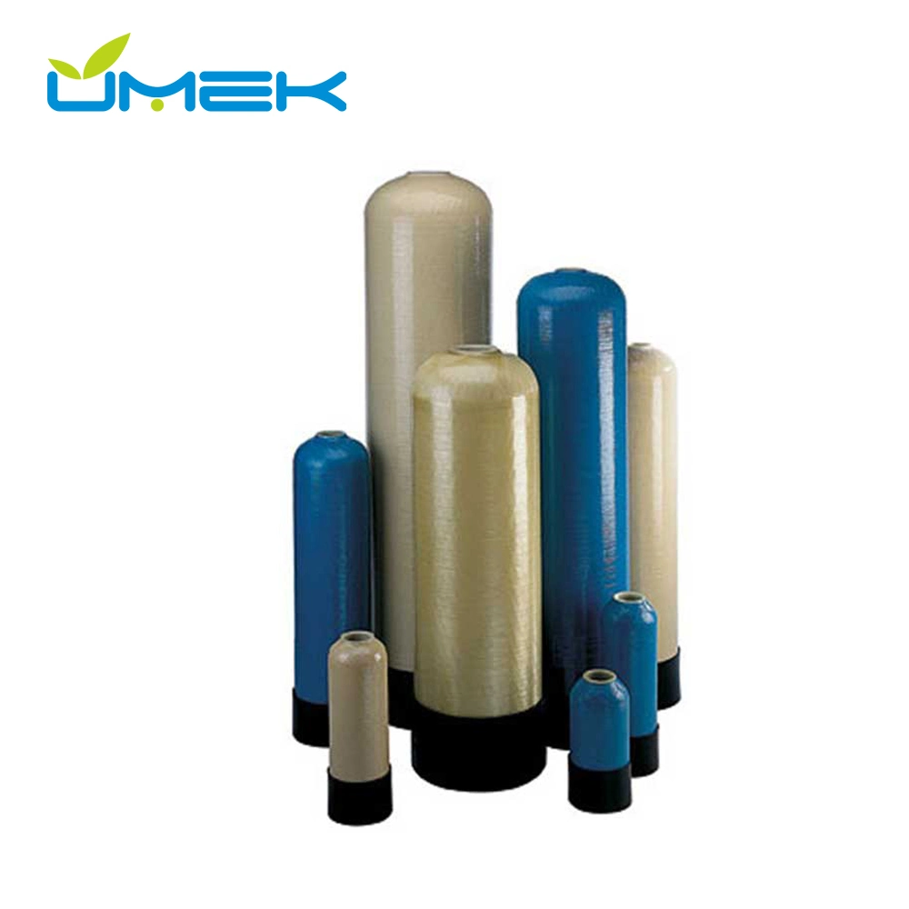 Blue / Nature / Black Color Softener FRP Vessel Pressure Tank Water Treatment