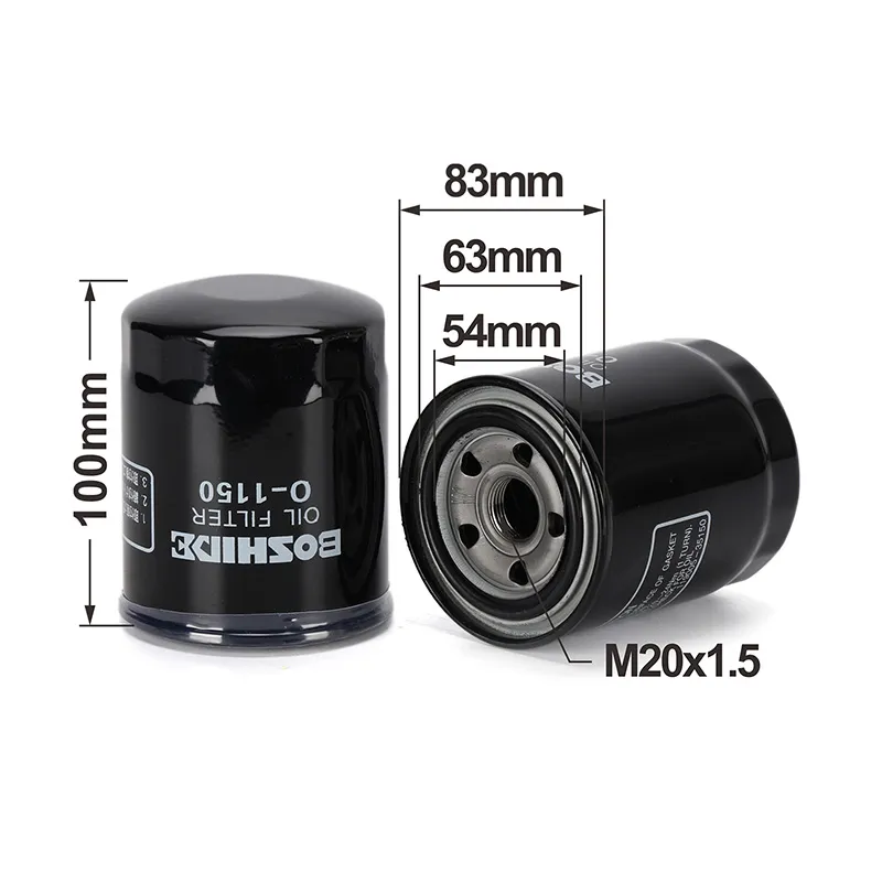 Boshide Engineer Machine Filter 119005-35150 Oil Filter