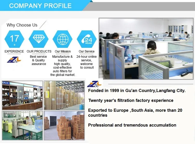 China Factory Manufacture Filter Cartridge Hc9100fkp8z Oil Filter Element