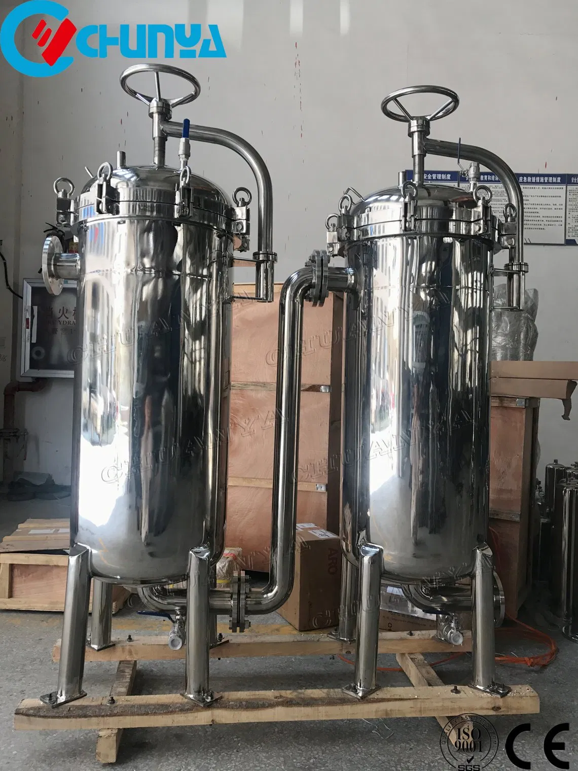 China Manufacturer Large Capacity Multi Bag Filter Housing