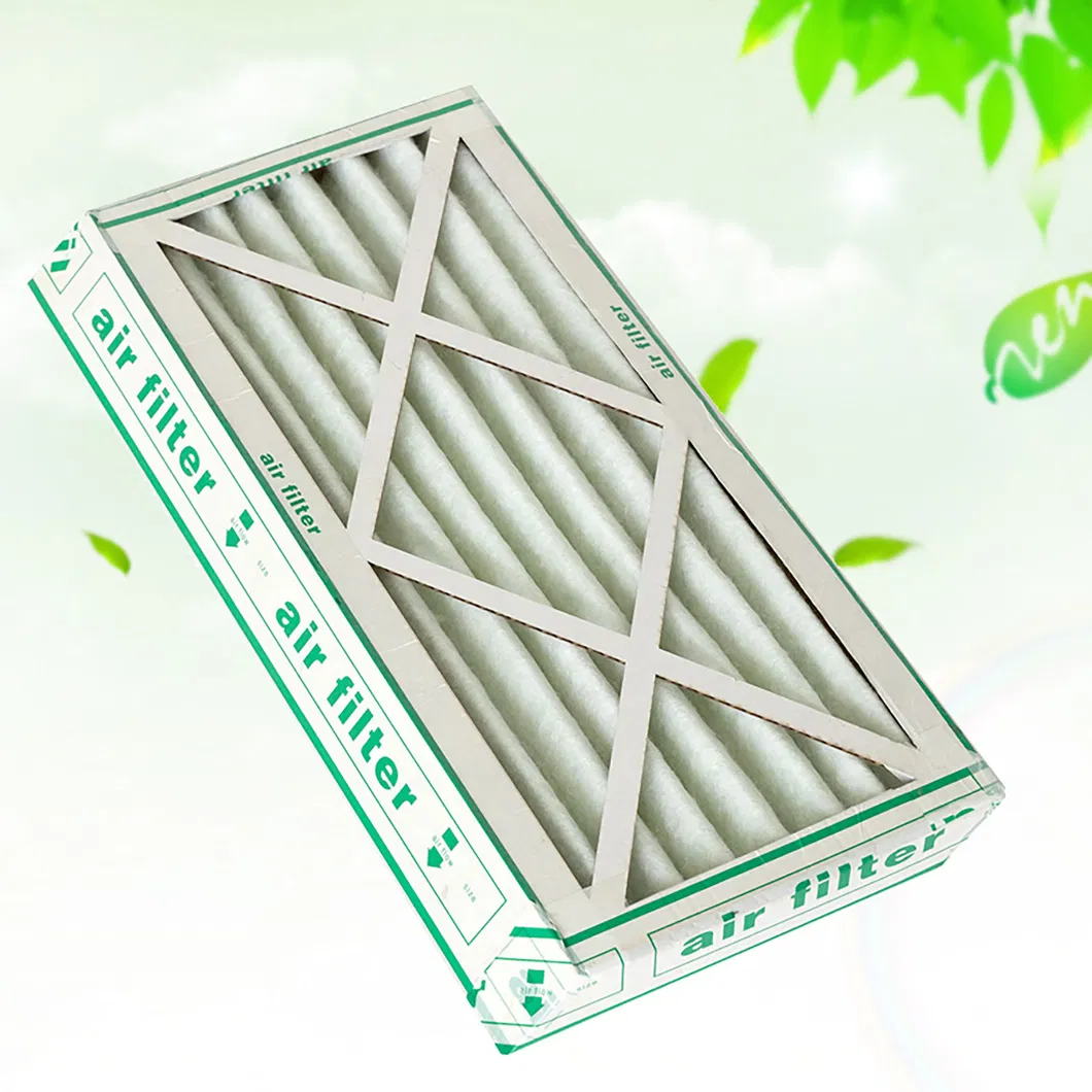 Coarse Efficiency Panel Air Filter G3 Cardboard Filter