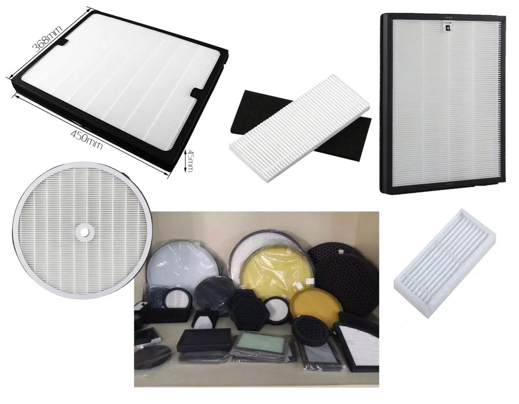 Customize Size and Shape HEPA Filter for Air Purification Machine