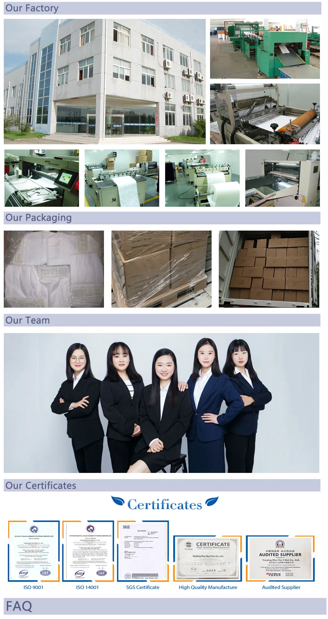 Customized 24X24X2 Merv 6 Pleated AC Furnace Air Filter