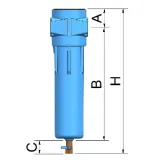 Customized Air Compressor Filter with High Quality Air Filtration System From China Supplier