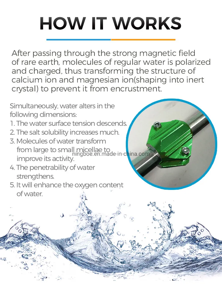 Dailymag Supply New Powerful 12800 Gauss Y4-M Magnetic Water Filter Magnetic Water Conditioner