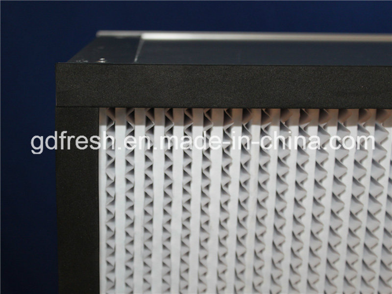 Deep Pleated HEPA Filter with Paper Separator