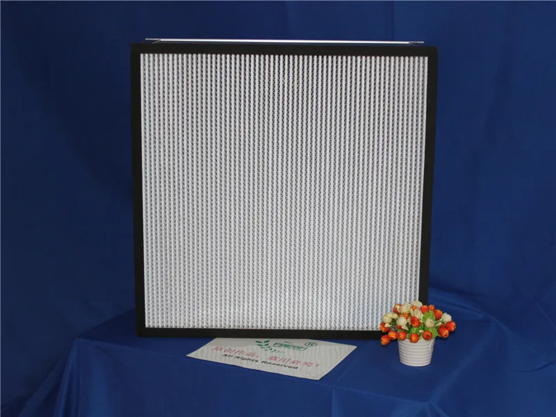 Deep Pleated HEPA Filter with Paper Separator