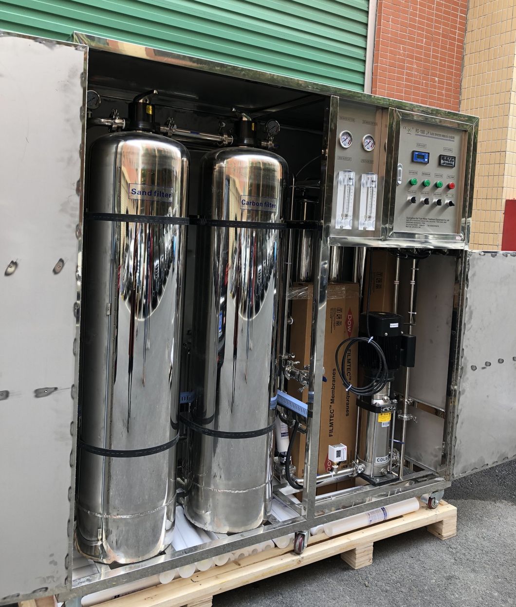 Domestic 1000lph Water Purification Machines/Water Purifying Systems/Industrial Reverse Osmosis RO Plant Price