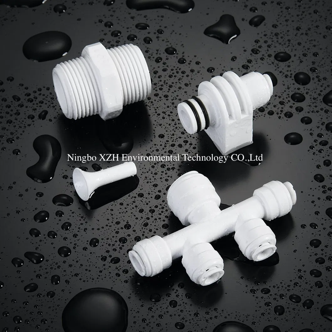 Elbow Stem Plastic Water Quick Fitting for RO Filter