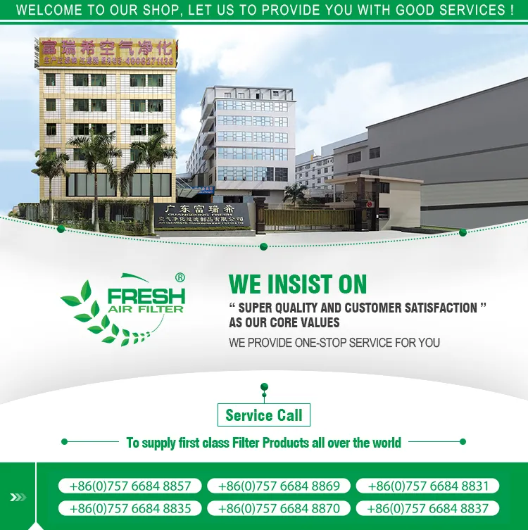 EU3 Pre-Filter Cotton Pre Filter Media Spray Paint Booth a Air Filter Media for Industry