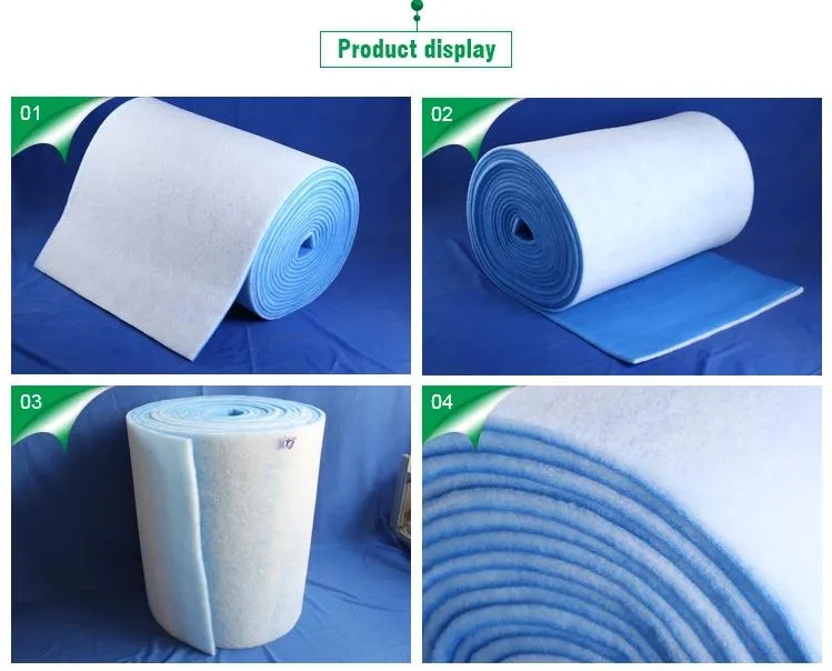 EU3 Pre-Filter Cotton Pre Filter Media Spray Paint Booth a Air Filter Media for Industry