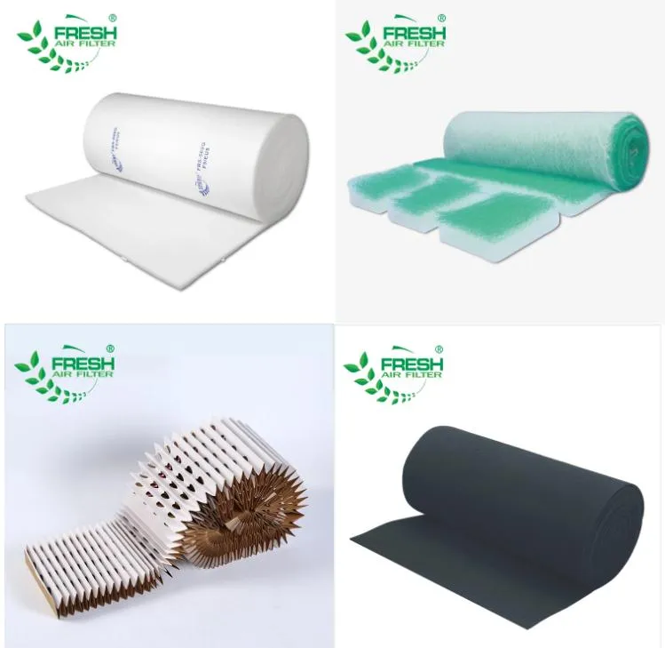 EU3 Pre-Filter Cotton Pre Filter Media Spray Paint Booth a Air Filter Media for Industry