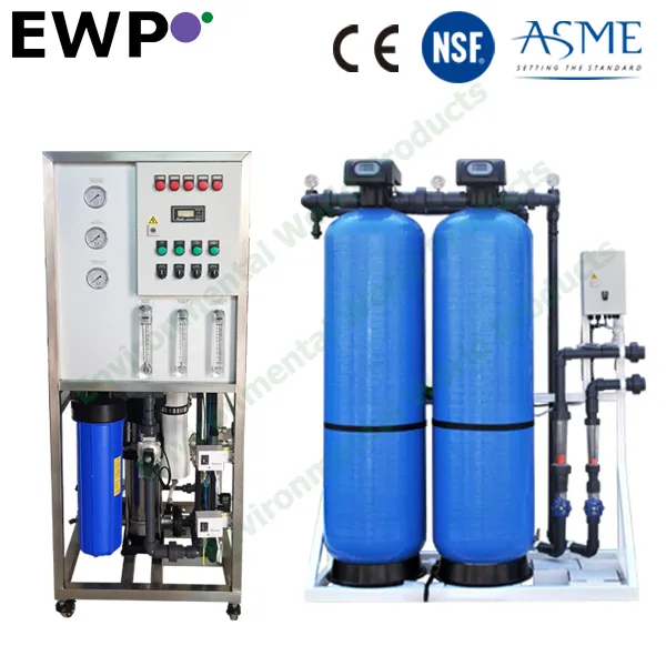 Ewp Lpro Series 750lph Water Reverse Osmotic System for Drinking Premium Design with Pretreatment System