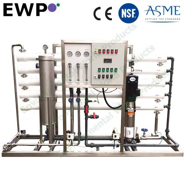 Ewp Lpro Series 750lph Water Reverse Osmotic System for Drinking Premium Design with Pretreatment System
