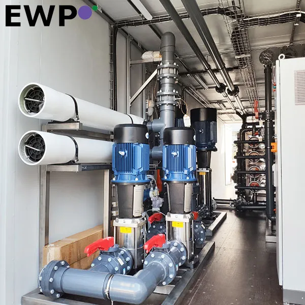 Ewp Reverse Osmosis Desalination Plant for Water Treatment (BWRO-P412-18000)