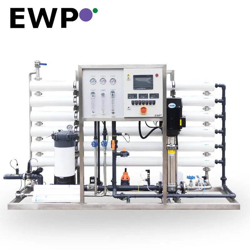 Ewp Reverse Osmosis Desalination Plant for Water Treatment (BWRO-P412-18000)