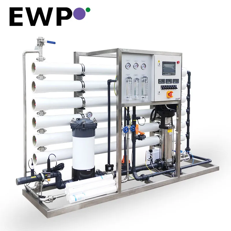 Ewp Reverse Osmosis Desalination Plant for Water Treatment (BWRO-P412-18000)