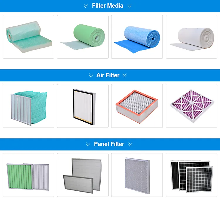 F5 Ceiling Filter Roof Filter Media 560g