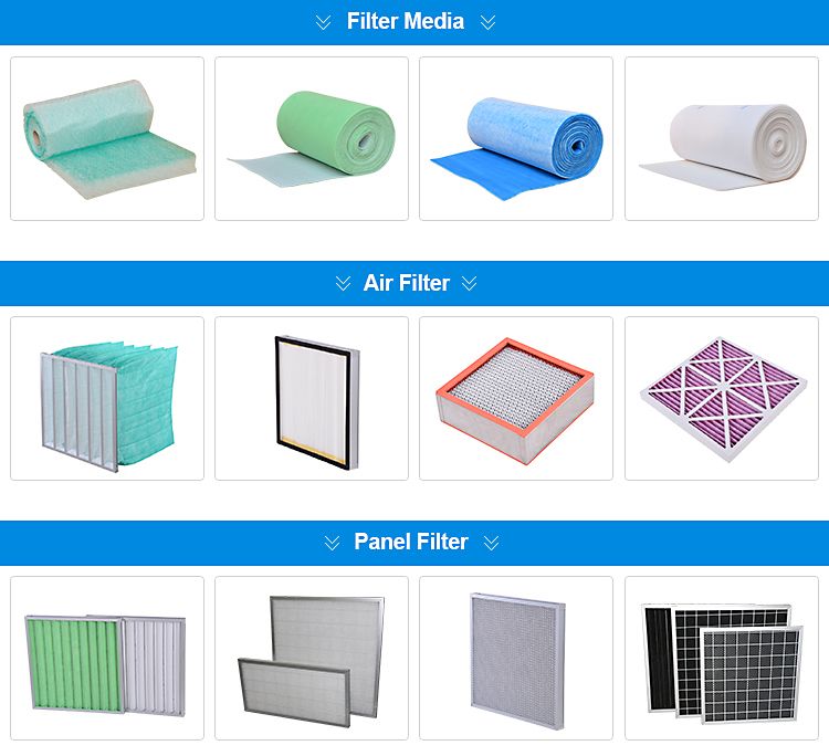 F5 Synthetic Glassfiber Material Roof Filter Media with 560g