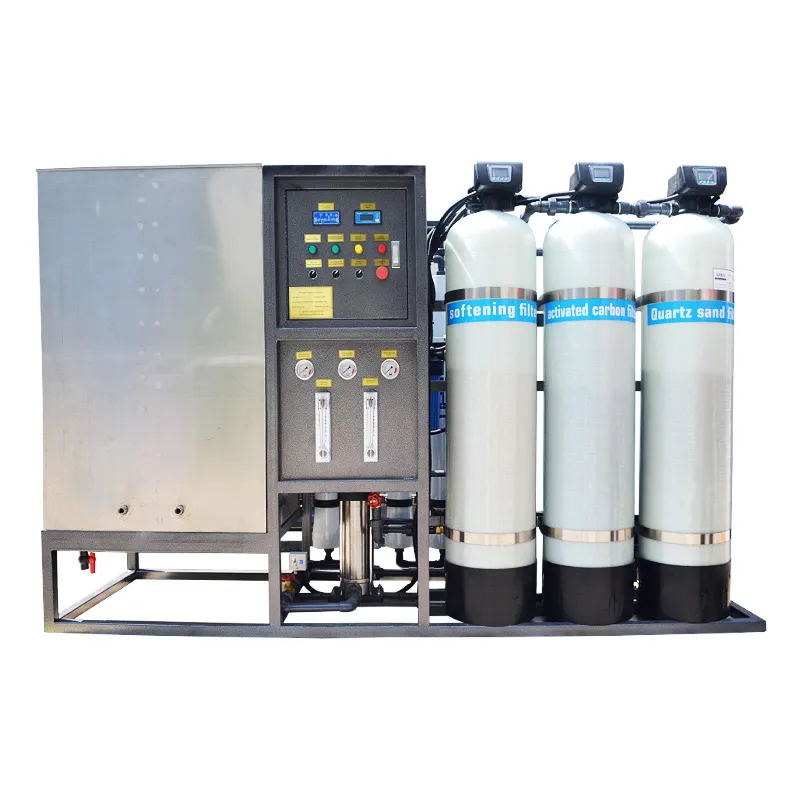 Factory 3000 Gpd Small Drinking Water Reverse Osmosis System / RO Water Treatment Equipment