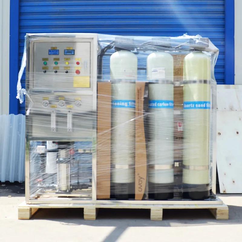 Factory 3000 Gpd Small Drinking Water Reverse Osmosis System / RO Water Treatment Equipment