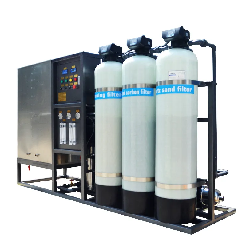 Factory 3000 Gpd Small Drinking Water Reverse Osmosis System / RO Water Treatment Equipment