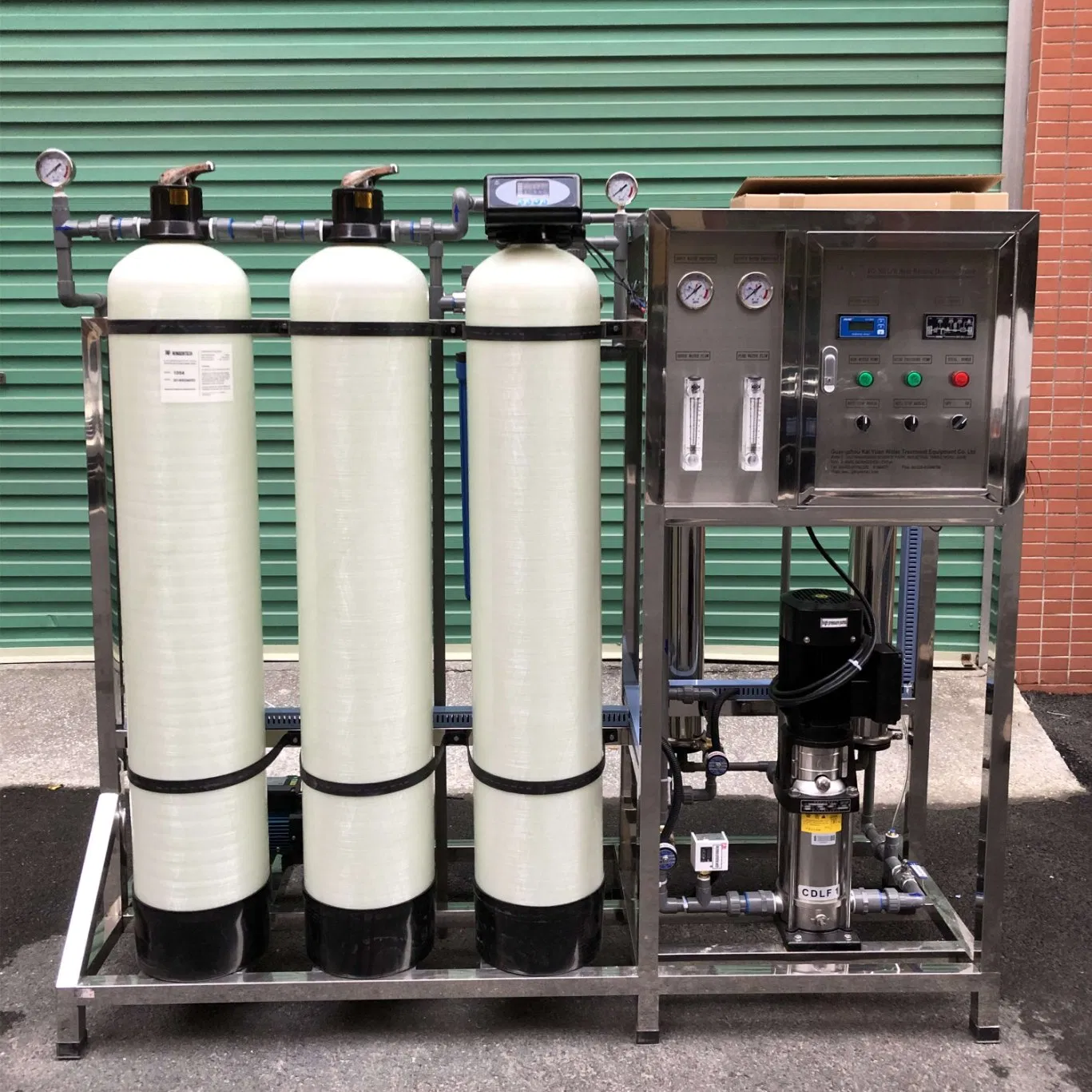 Factory Direct Sale Automatic Water Purification Plant/Water Purification System (KYRO-500)
