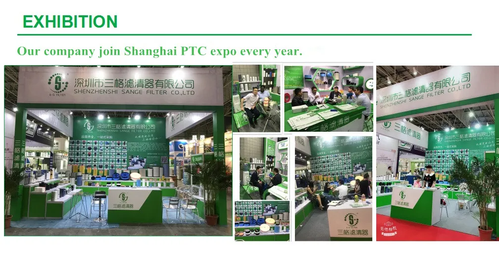 Factory Direct Selling Air Compressor Part Air Filter Vp1008518 Qx102798