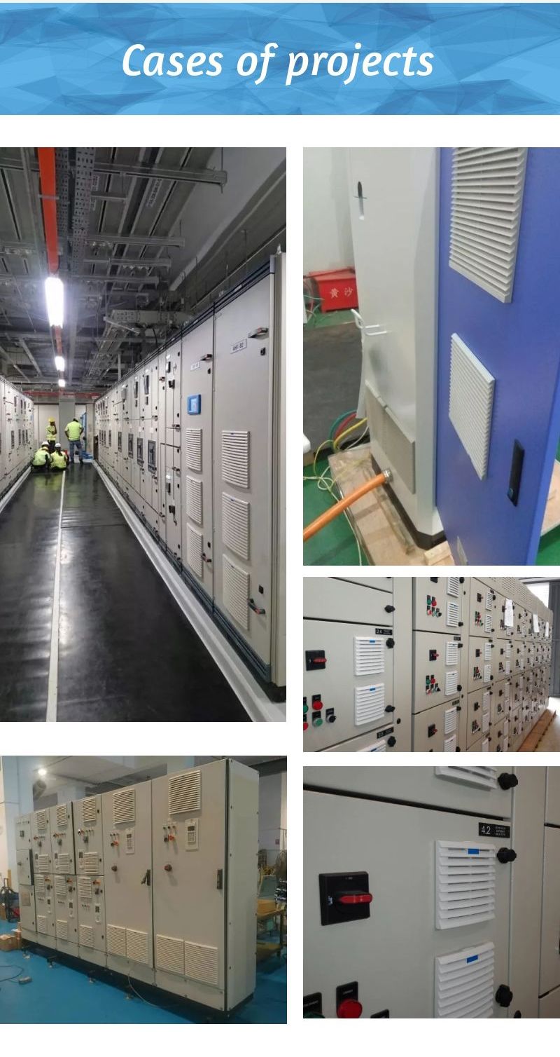 Factory Price 148mm to 320mm Electrical Cabinet Ventilation Panel Cooling Fan Filter