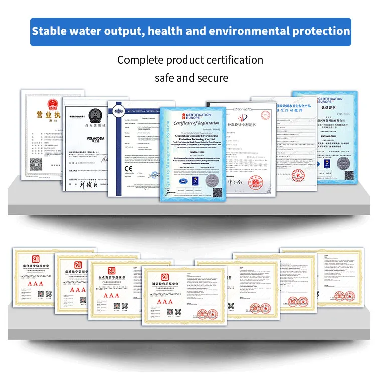 Factory Price Industrial Water Reverse Osmosis Filters Purification Products RO System Water Purifier for Home