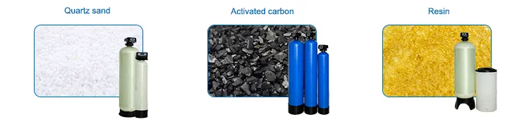 FRP Tank Vessel FRP High Flow Cartridge Filter Housing Activated Carbon Water Filter