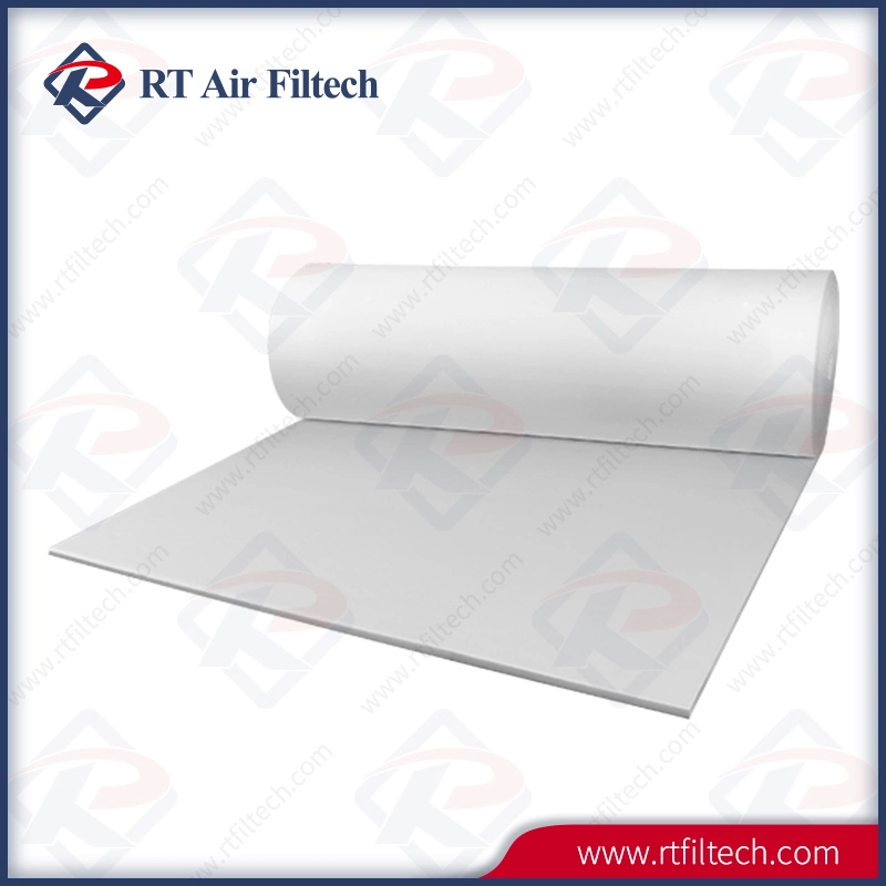 Full Adhesive Glue Net Scrim Synthetic Fiber Ceiling Filter