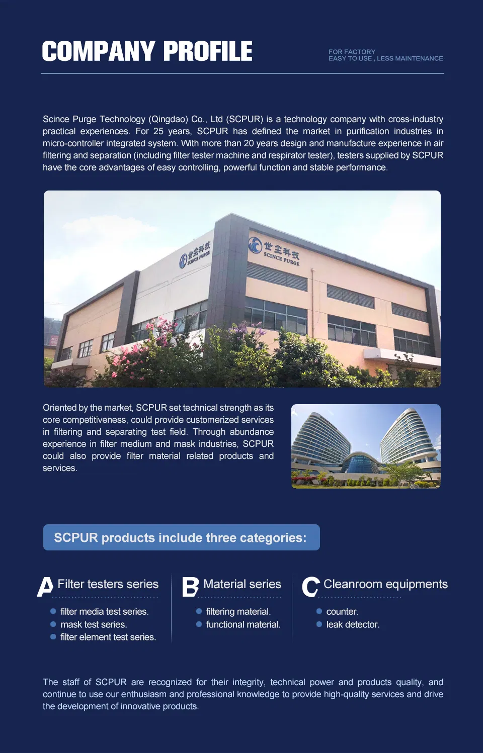 General Ventilation Filter Test System Used for Counting Efficiency, Resistance and Flow Rate-Resistance Curve Testing