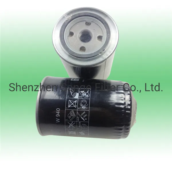 Good Price Replacement Compressor Part Oil Filter W940/51 W940/5 W940