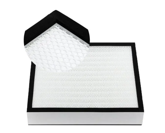 H12 H13 H14 Mini-Pleated HEPA Air Filter for Pharmaceutical / Semiconductor Cleanroom