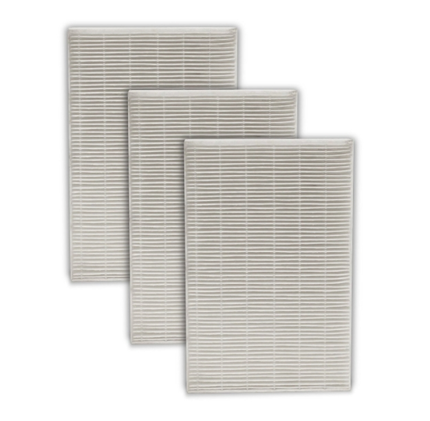 HEPA Filter Can Use for Hpa300 Hw Air Purifier 300 and Filter R, Replacement 3 Filter Pack Including 4 Precut Activated Carbon Pre-Fil