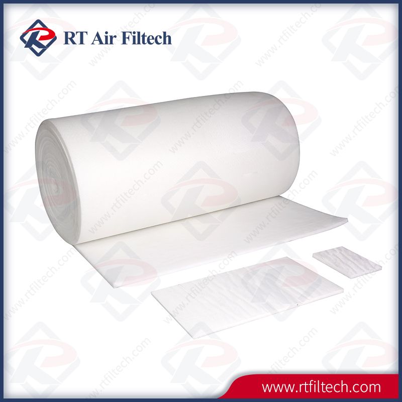 High Efficiency Filtration F5 450g Ceiling Filter for Spray Booth