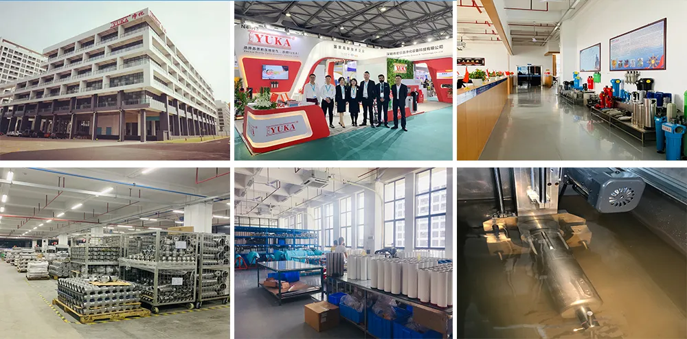 High Precision Compressed Air Filter Manufacturer for Air Compressor Yd405