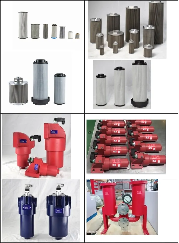 High Pressure Filter for Hydraulic System of Excavator